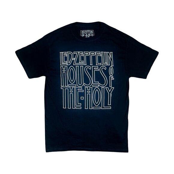 Led Zeppelin Houses of the Holy Crew Neck Modern Band Tee - Size Medium - Picture 1 of 4
